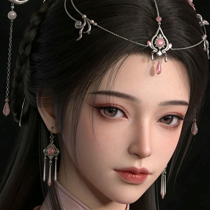 Hình avatar 3d đẹp cá tính sắc nét