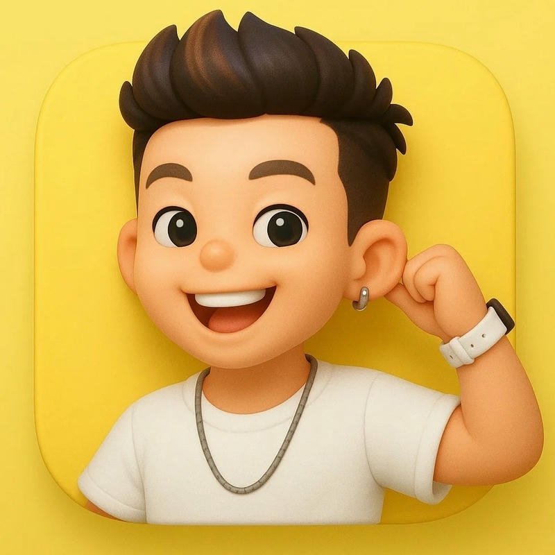 Hình avatar 3d đẹp phong cách hiện đại