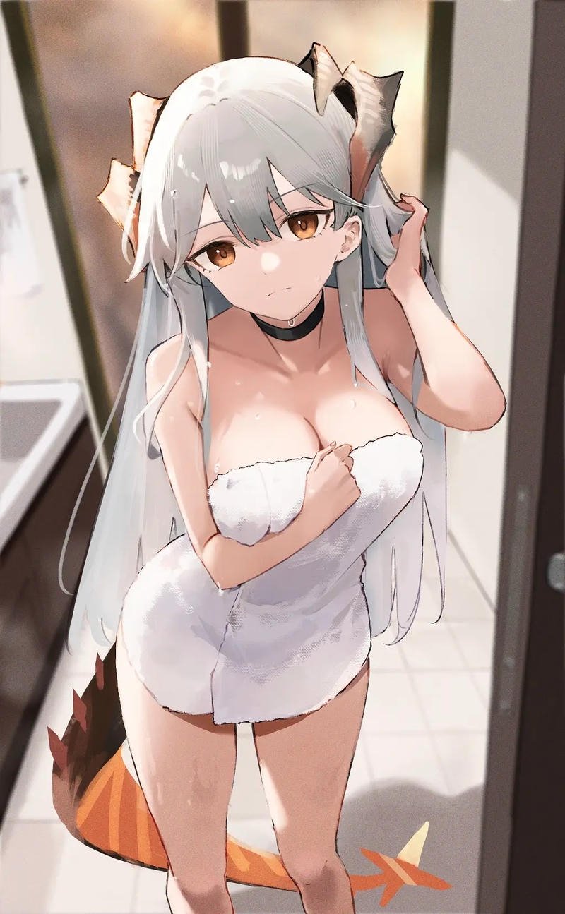 Hình gái anime mlem gợi cảm