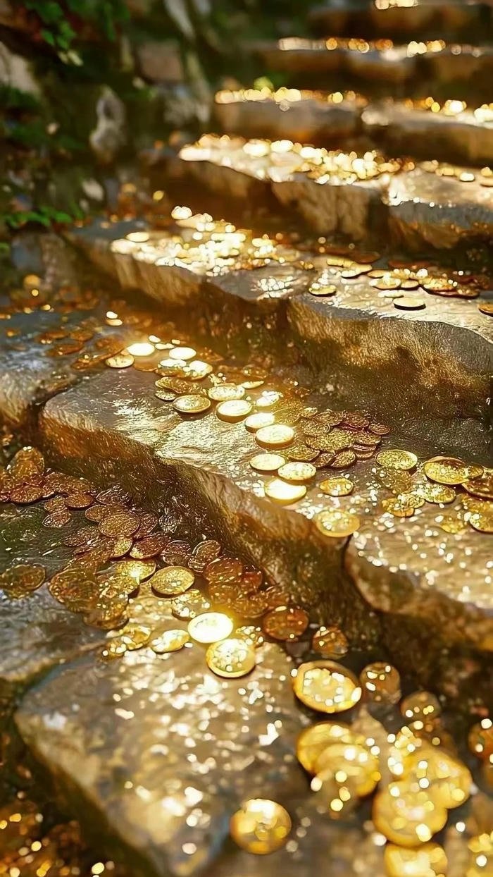 Hình nền điện thoại tiền vàng đẹp sang trọng