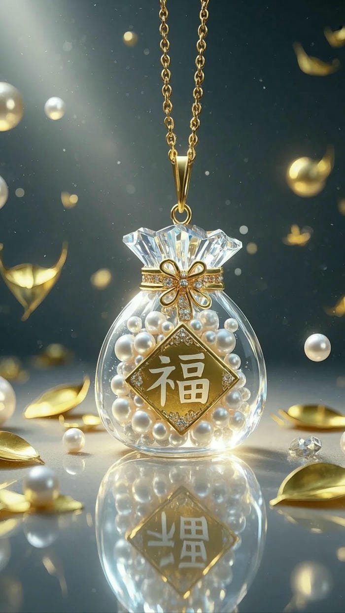 Hình nền phong thủy túi tiền tài lộc phát lộc