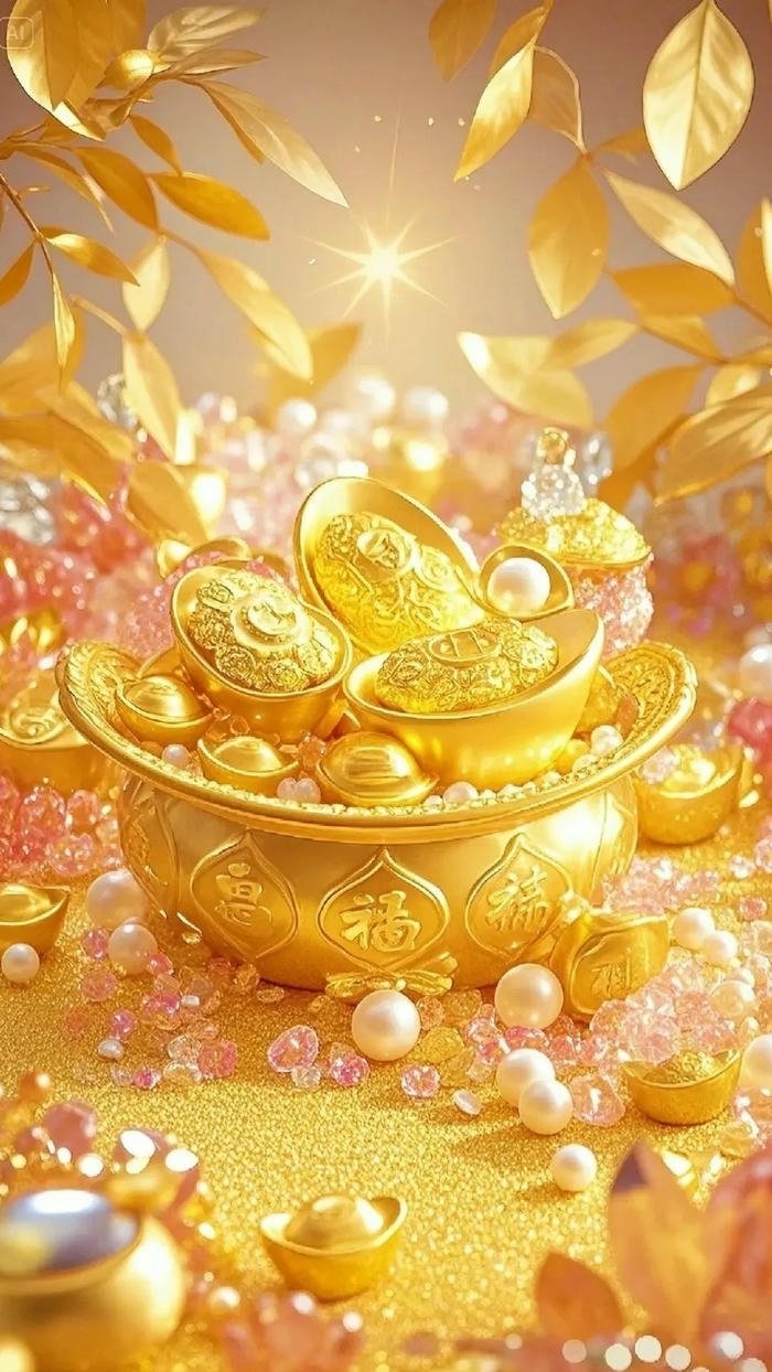Hình nền tài lộc may mắn năng lượng tốt