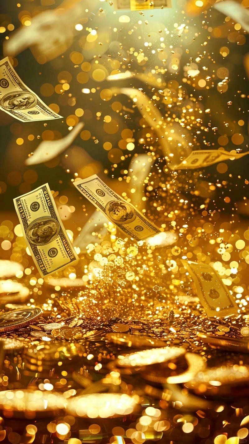 Hình nền tiền may mắn cho điện thoại