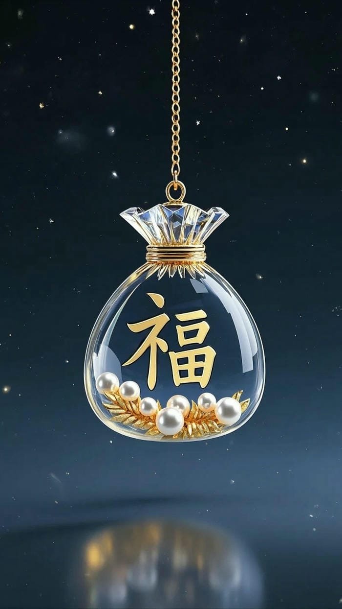 Hình nền túi tiền tài lộc năng lượng tích cực