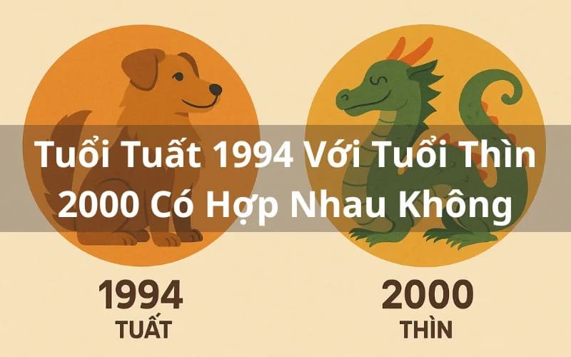 Phân Tích Sự Hợp Khắc Giữa Tuổi Giáp Tuất 1994 Và Canh Thìn 2000