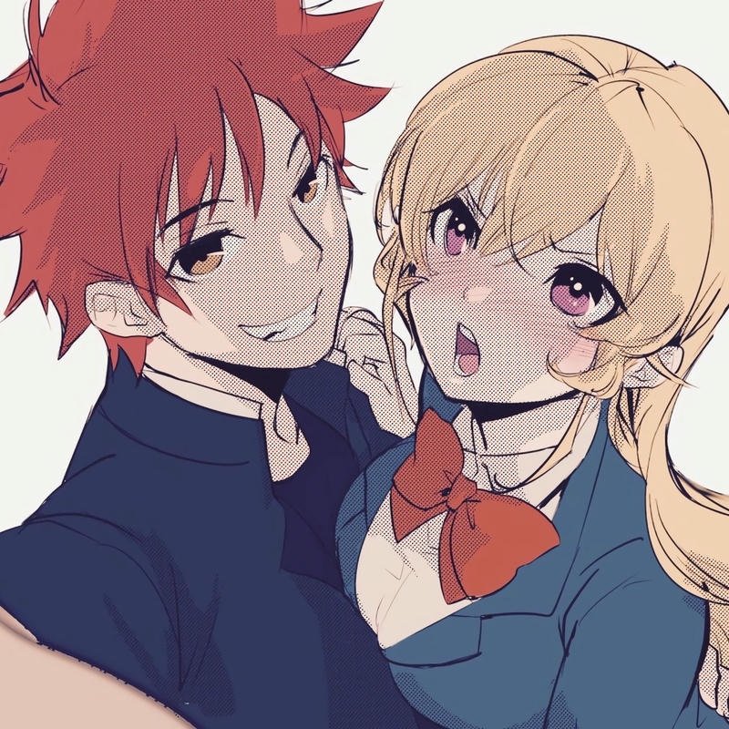 ảnh anime cặp đôi đáng yêu