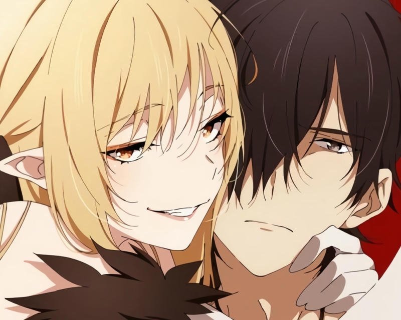 ảnh anime cặp đôi hạnh phúc