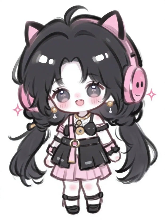 ảnh anime chibi nữ cute dễ thương