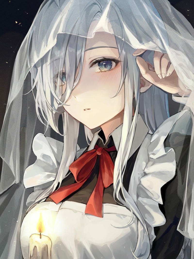 ảnh anime hầu gái cực xinh