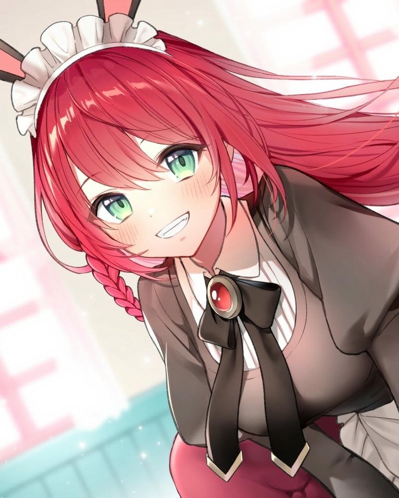 ảnh anime hầu gái đáng yêu