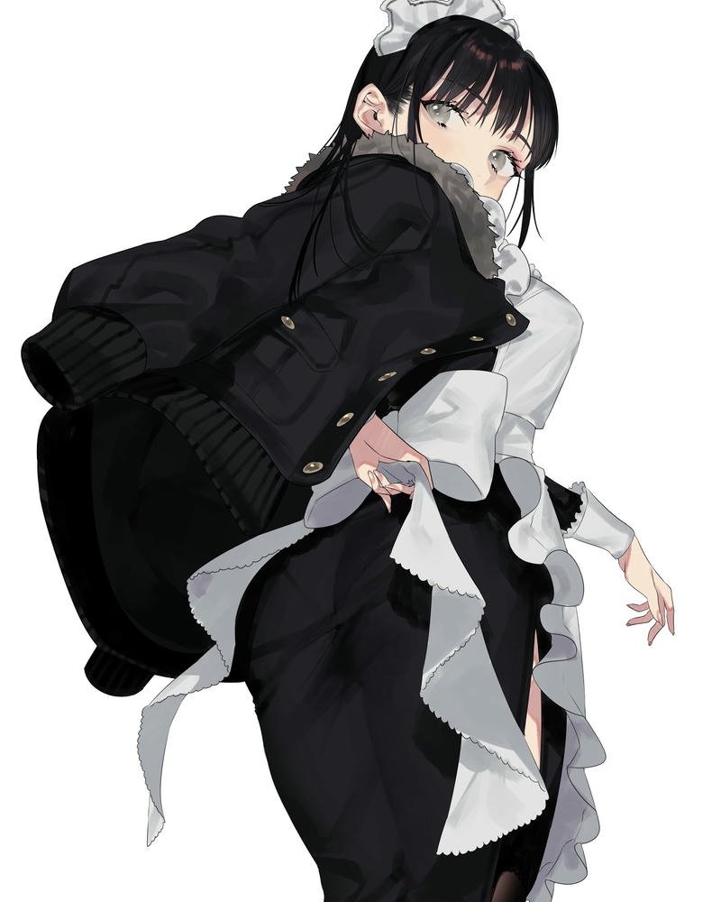 ảnh anime hầu gái phong cách