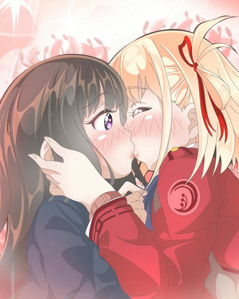 ảnh anime hôn nhau cảm động