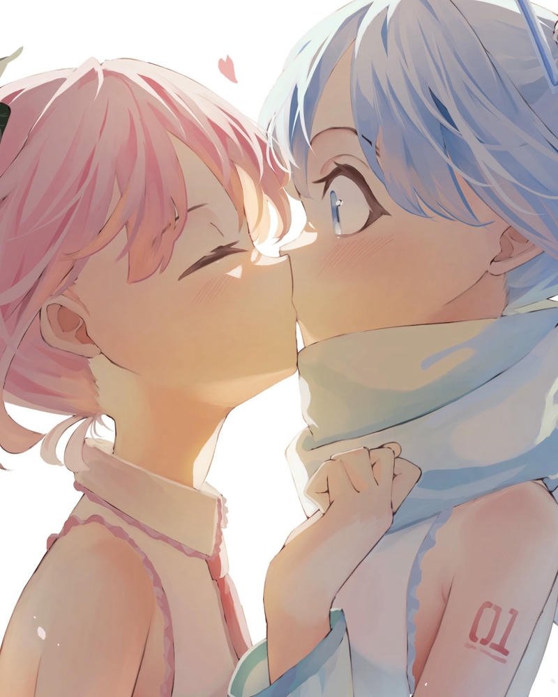 ảnh anime hôn nhau chất