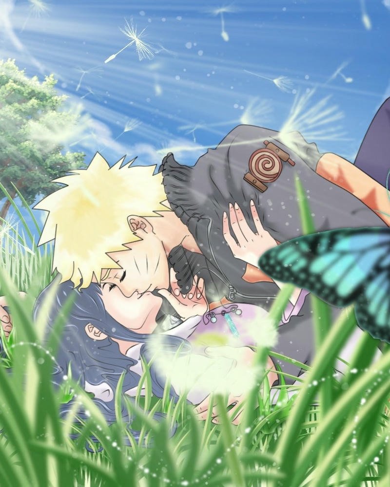 ảnh anime hôn nhau đáng yêu
