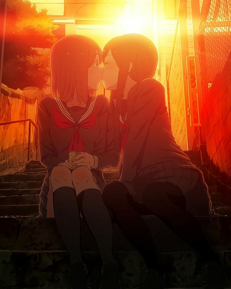 ảnh anime hôn nhau đẹp