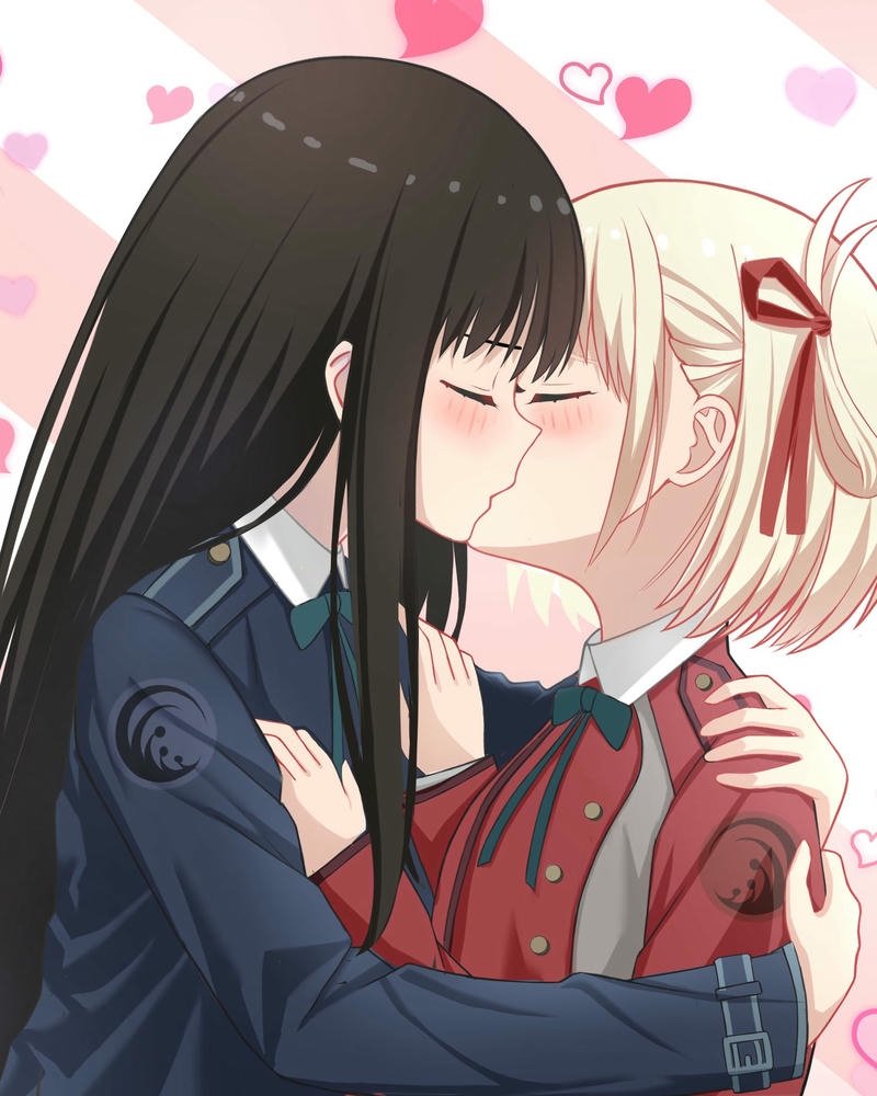 ảnh anime hôn nhau dịu dàng