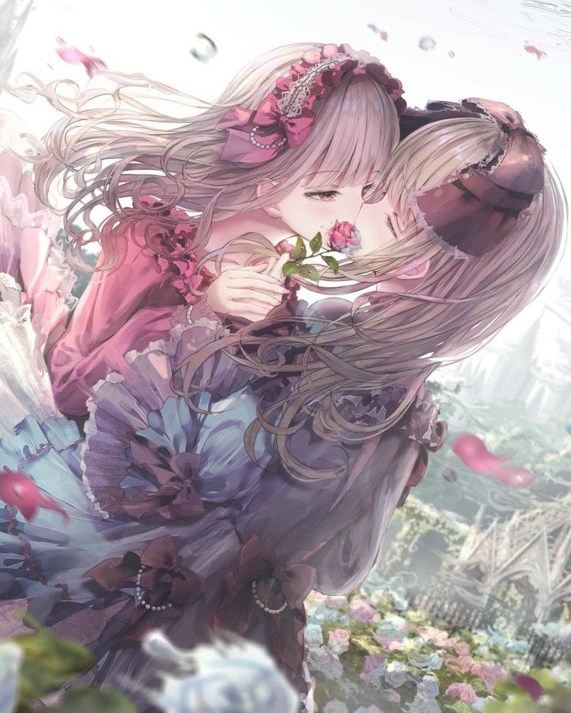 ảnh anime hôn nhau hấp dẫn