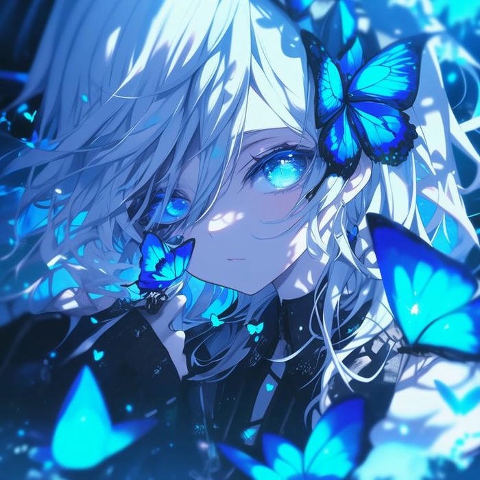 ảnh avatar anime sáng nữ phong cách hiện đại