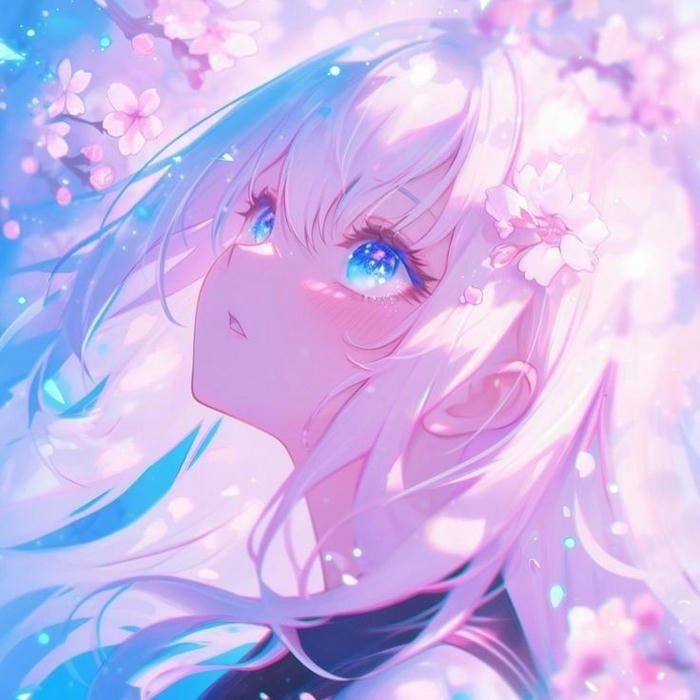 ảnh avatar anime sáng nữ phong cách trẻ trung