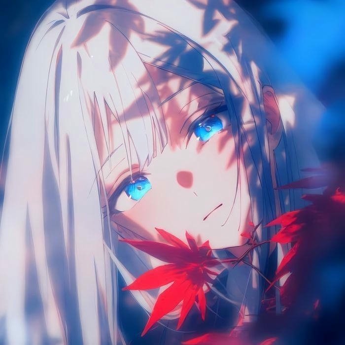 ảnh avatar anime sáng nữ thiết kế sáng tạo