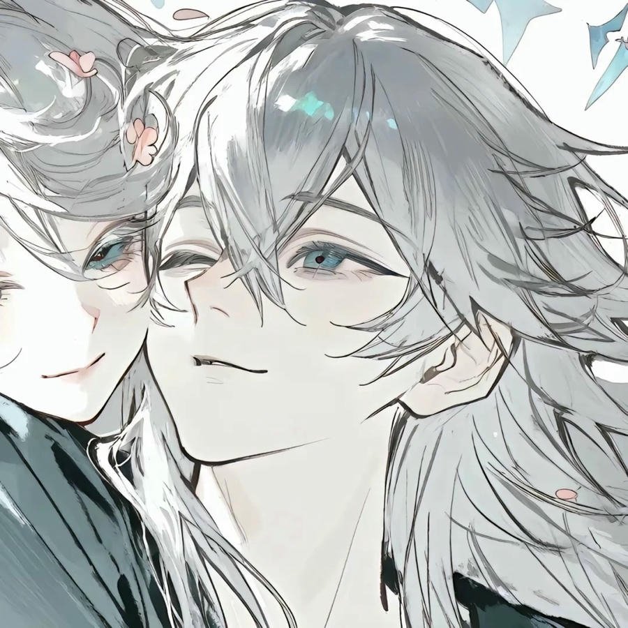 ảnh avatar đôi anime cute