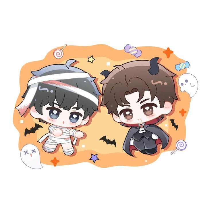 ảnh chibi BL lãng mạn