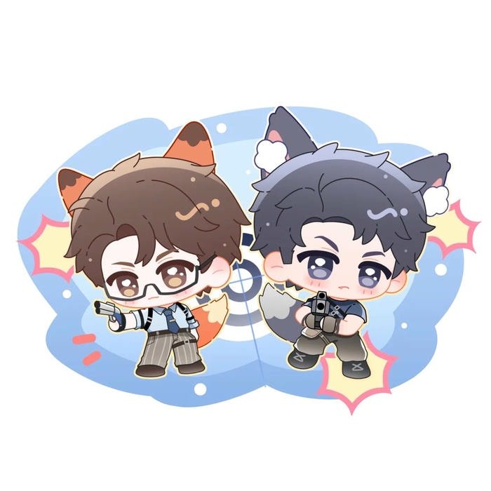 ảnh chibi couple BL