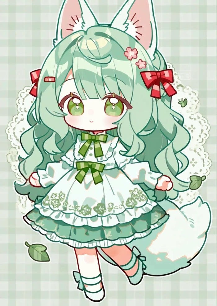 ảnh chibi nữ tóc ngắn