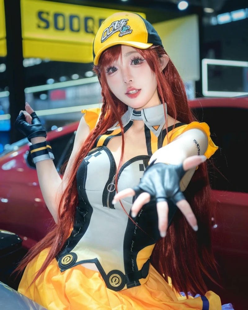 ảnh cosplay cute phong thái