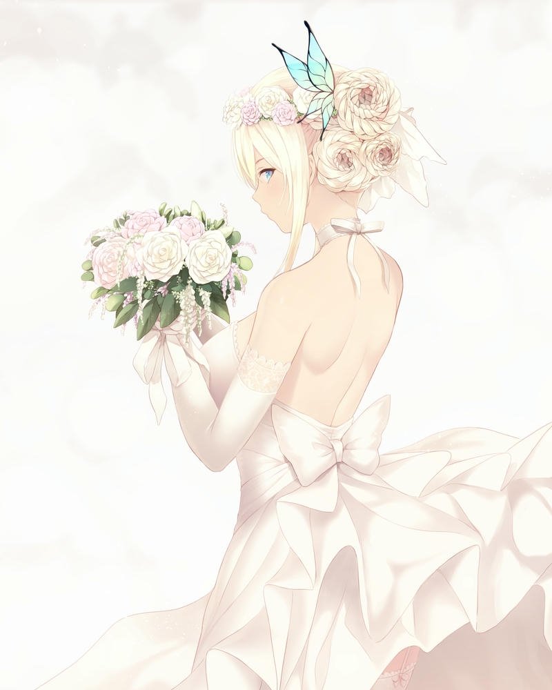 ảnh cưới anime đáng yêu