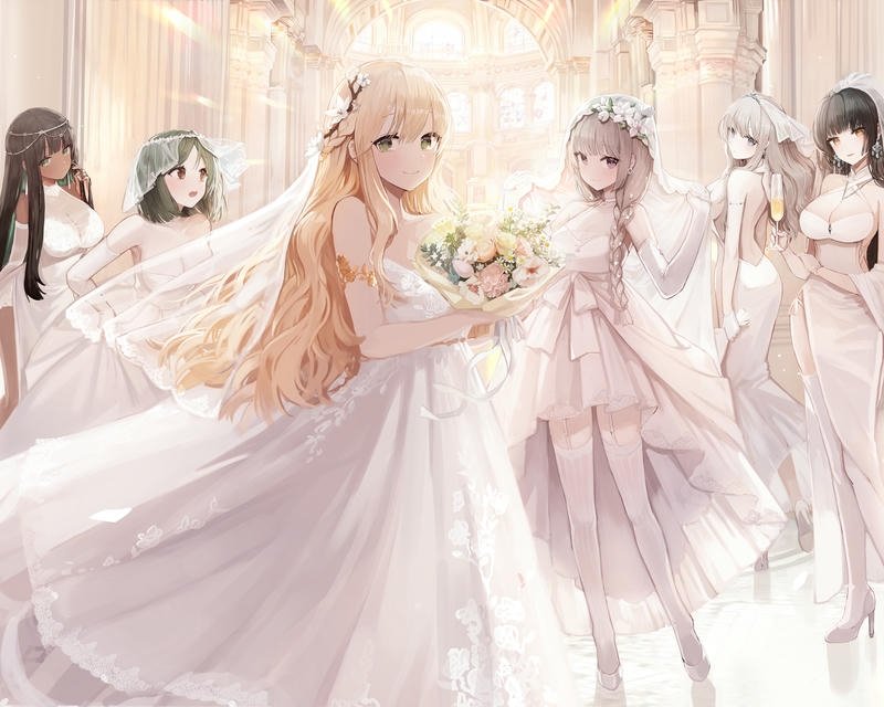 ảnh cưới anime lãng mạn