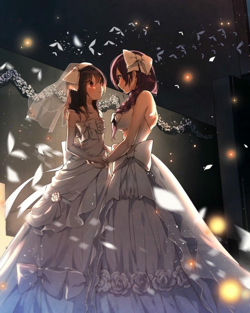 ảnh cưới anime lung linh