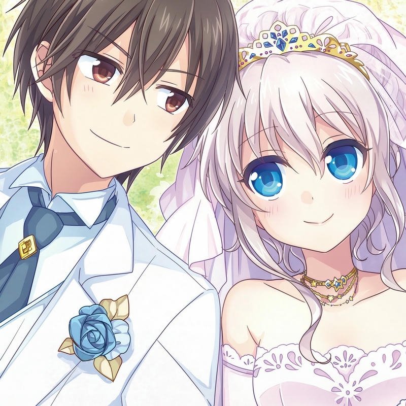 ảnh cưới anime mềm mại