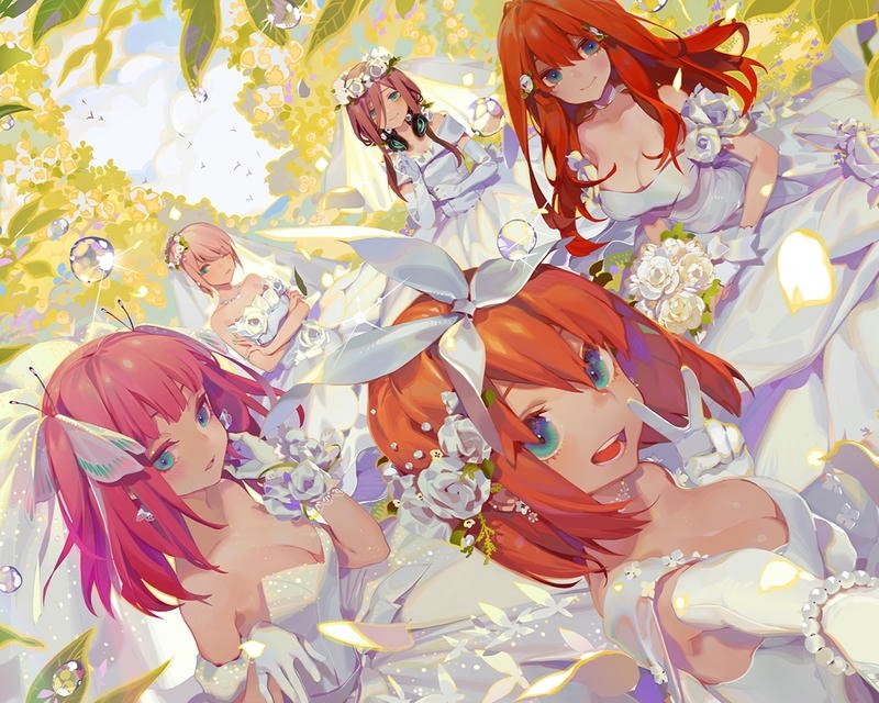 ảnh cưới anime tinh tế