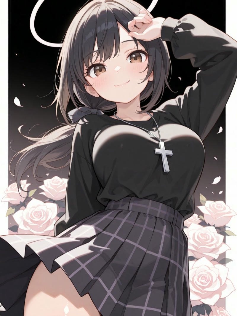 ảnh gái anime mlem hấp dẫn