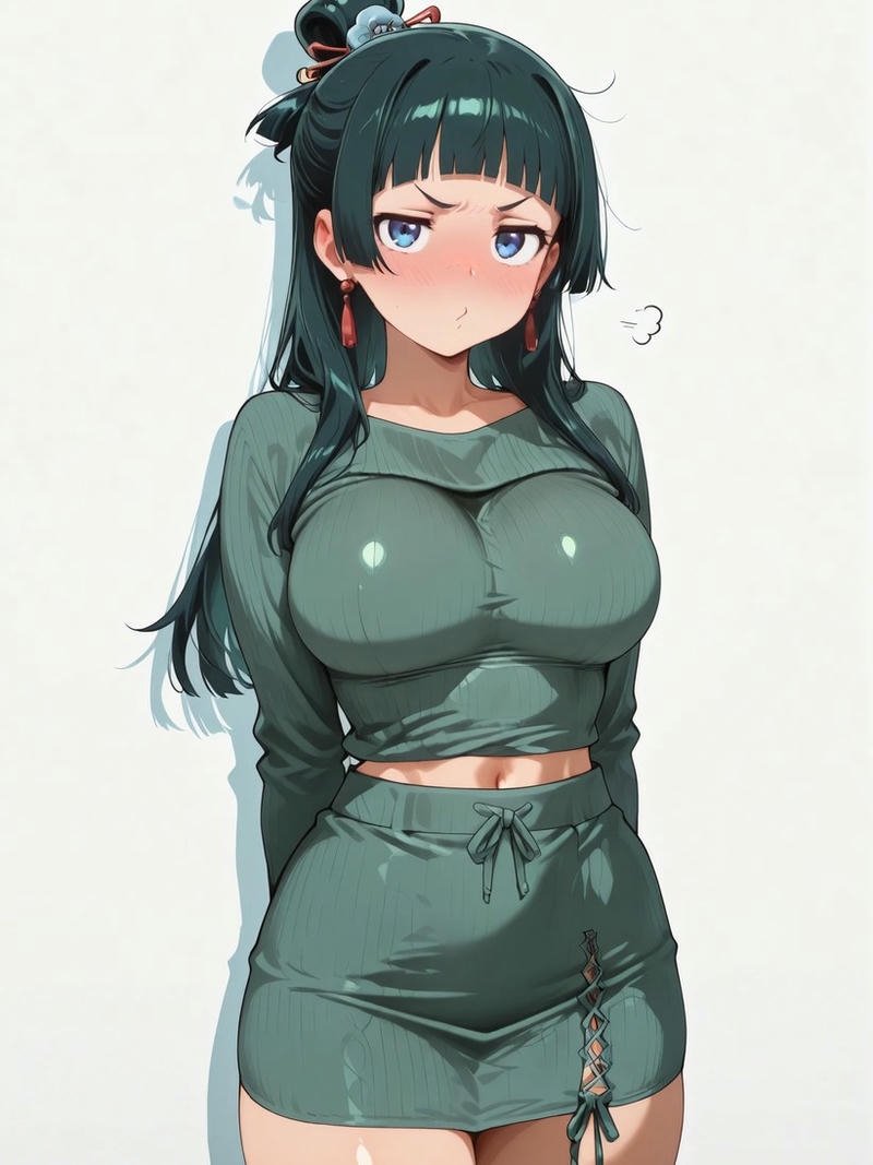 ảnh gái anime mlem hút mắt