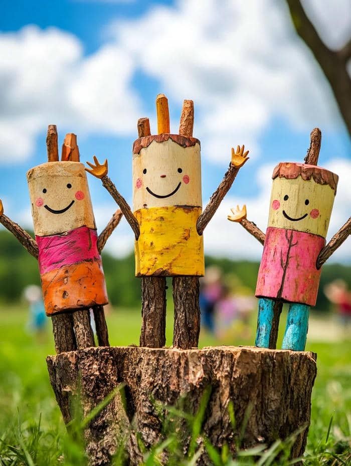 ảnh người gỗ chụp nghệ thuật