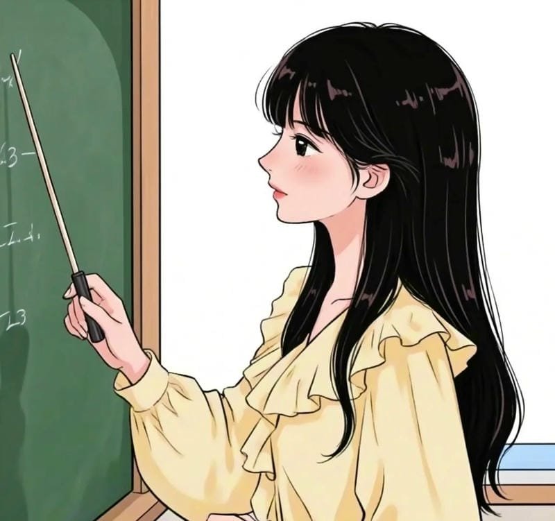 ảnh nhân vật cô giáo chibi