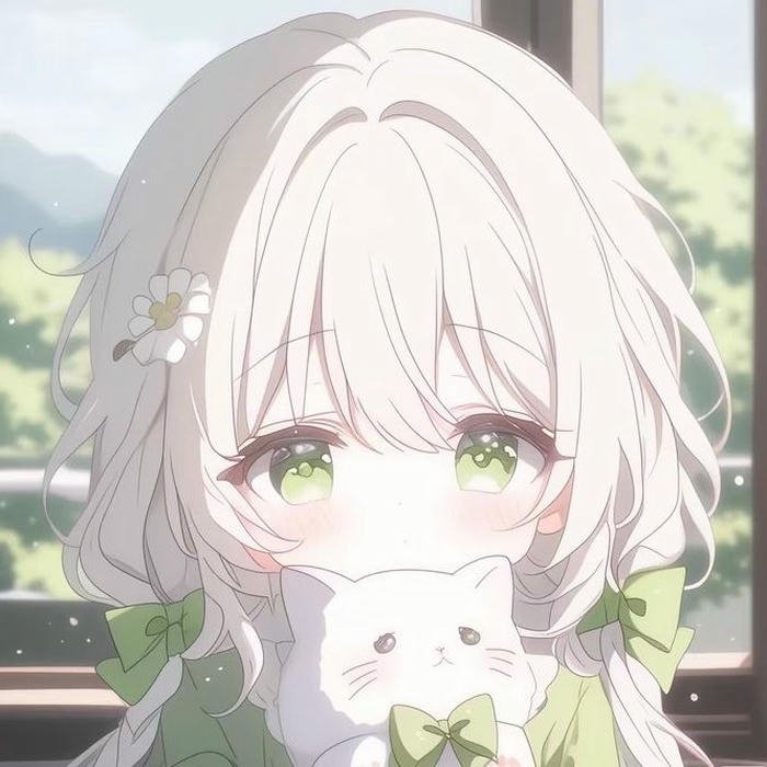 anime avatar sáng nữ ánh nhìn trong trẻo