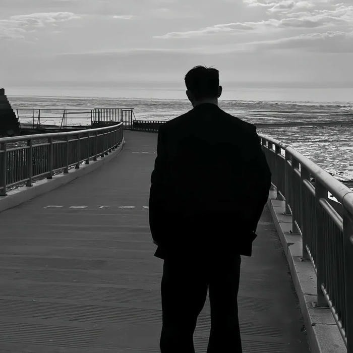 avatar đen trắng buồn nhẹ