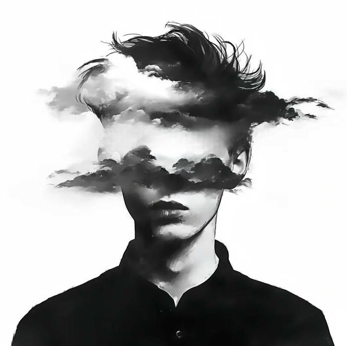 avatar đen trắng ngầu