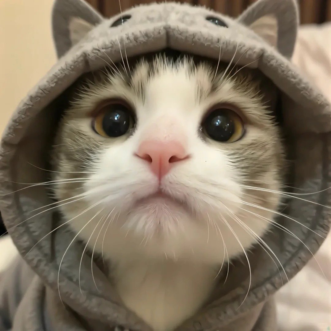 avatar mèo lười vô tri