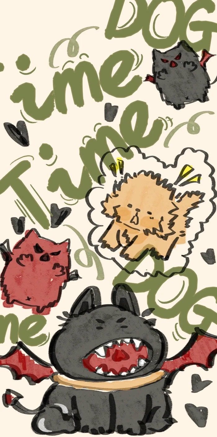 background chibi cute hoạt hình