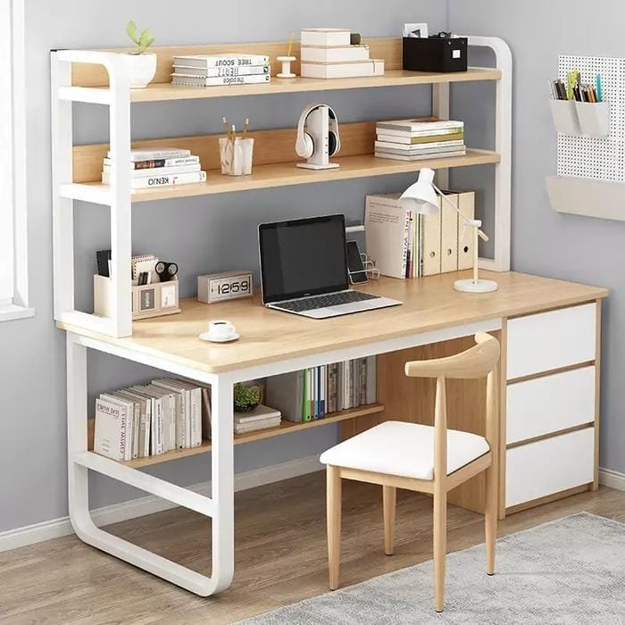 Tuyển chọn 123+ hình ảnh bàn học bằng gỗ đẹp đốn tim mọi nhà bàn học chất liệu gỗ tự nhiên