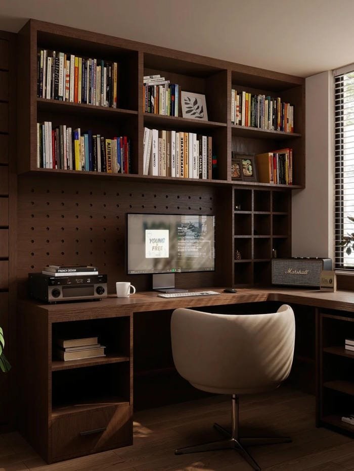 Tuyển chọn 123+ hình ảnh bàn học bằng gỗ đẹp đốn tim mọi nhà bàn học gỗ chân chắc chắn