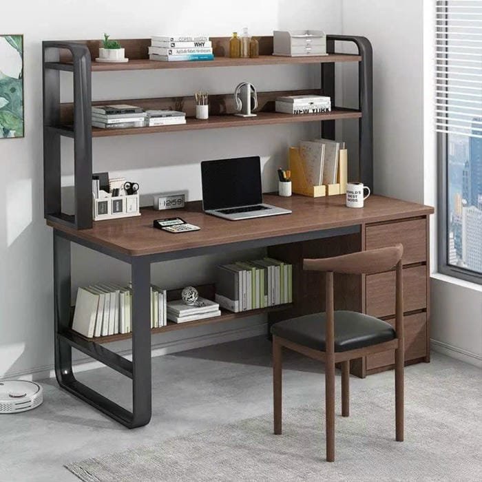 Tuyển chọn 123+ hình ảnh bàn học bằng gỗ đẹp đốn tim mọi nhà bàn học kiểu hiện đại