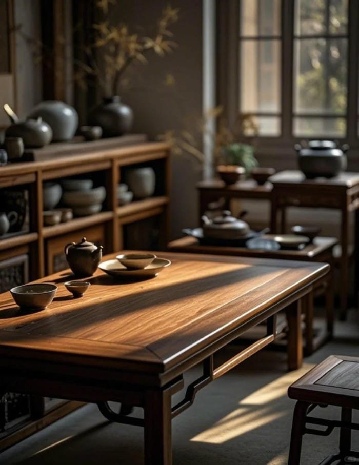 bàn mang phong cách tối giản châu Âu