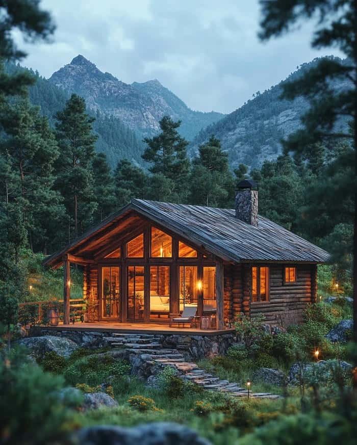 184+ ảnh nhà gỗ đẹp hiện đại mang phong cách sang trọng căn nhà gỗ mộc mạc