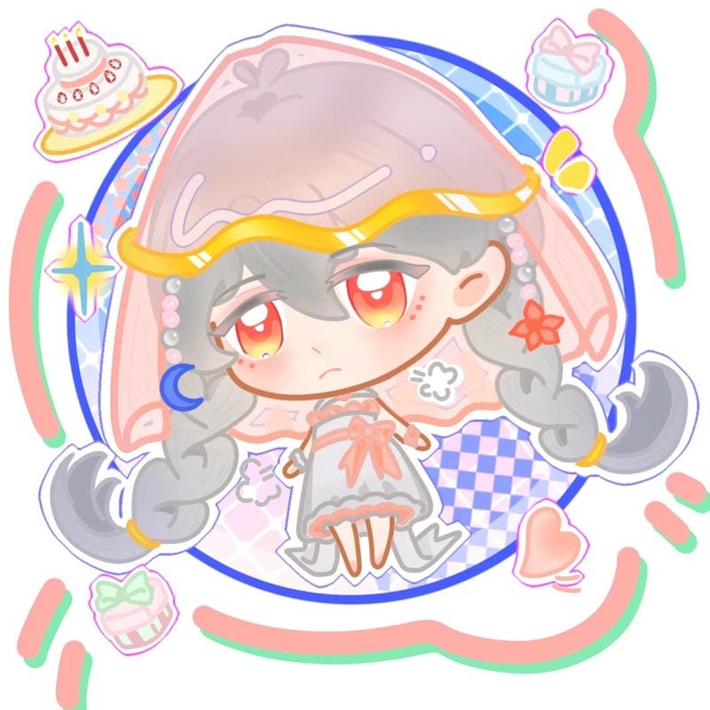 chibi baby pose cute