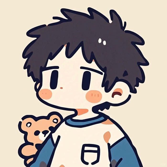 chibi bé trai full màu